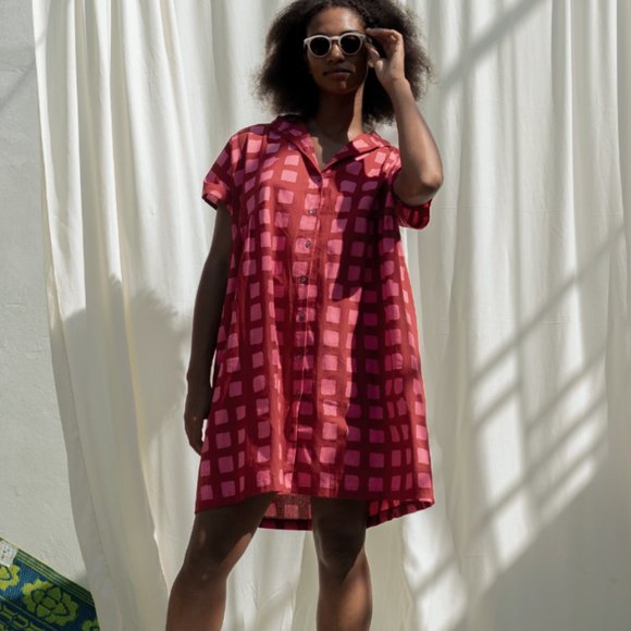 Osei Duro Bata Dress in Queen Me - Picture 3 of 11